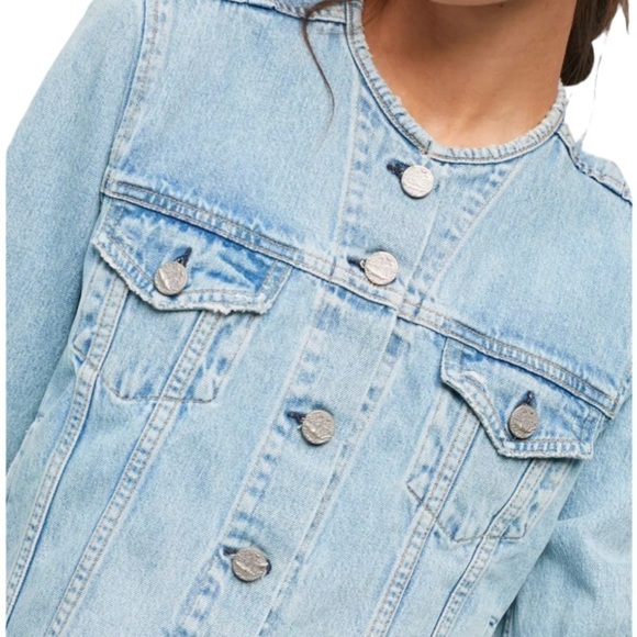 MCGUIRE Marfa Denim Jacket in Swiss Society Size XS - Picture 5 of 11